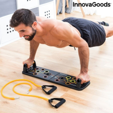 InnovaGoods Push-Up fekvőtámasz asztal ellenállás szalagokkal és gyakorlati útmutatóval fitness eszköz