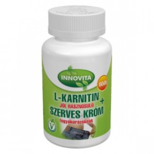 Innovita L-karnitin + Szerves Króm tabletta vitamin és táplálékkiegészítő
