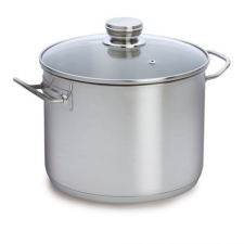  Inox fazék fedővel 4,3L 18 cm edény