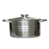 INOX lábas fedővel 3,2L 20cm