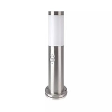  Inox Steel kültéri álló lámpa (E27) rozsdamentes acél, mozg. érz., 45 cm kültéri világítás