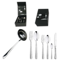 Inoxriv London 51 részes EvőeszközKészlet Díszdobozban tányér és evőeszköz