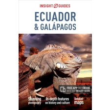 Insight Guides Ecuador útikönyv, Ecuador and Galapagos útikönyv Insight Guides angol 2016 térkép