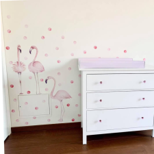 INSPIO Falmatrica - Flamingó N.1 - Lap 100x50cm  (3674bf) tapéta, díszléc és más dekoráció