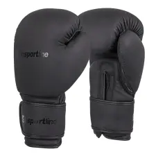 Insportline Boxkesztyű inSPORTline Kuero fekete 8oz boksz és harcművészeti eszköz