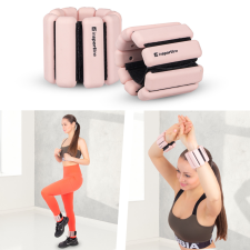 Insportline Fitnesz súly bokára/csuklóra inSPORTline Brace rózsaszín fitness eszköz