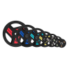 Insportline Gumis súlytárcsa szett inSPORTline Herk 2x 1,25-25 kg