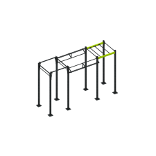 Insportline Street workout kombinált edzőállvány inSPORTline Trainning Cage 20 fitness eszköz
