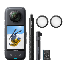 Insta360 X3 Akciókamera Creator Kit - Fekete (CINSAAVK) sportkamera