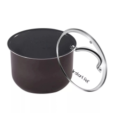 INSTANT HOME IP kerámia edény fogó nélkül + üvegfedő 5.7L edény