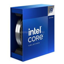 Intel Core i9-14900K (24 Cores, 36M Cache, 2.40 up to 6.00 GHz, FCLGA1700) Dobozos, hűtés nélkül (BX8071514900K) processzor