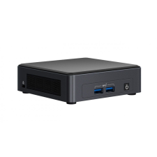 Intel NUC 11 Pro Slim Kit NUC11TNKi70Z Tiger Canyon Black (No Audio Codec) (No Cord) asztali számítógép