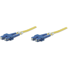 Intellinet 470605 száloptikás kábel 1 M SC OS2 Sárga (470605) kábel és adapter