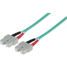 Intellinet 750844 száloptikás kábel 5 M SC OM3 Türkizkék (750844) kábel és adapter