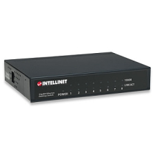 Intellinet switch 8x 10/100/1000 Gigabit, fém hub és switch