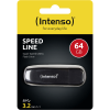 Intenso 64GB USB 3.0 Speed Line Fekete (3533490)