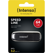 Intenso 64GB USB 3.0 Speed Line Fekete (3533490) pendrive