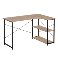 Intenso Compact íróasztal / számítógépasztal polcokkal - 120 cm íróasztal