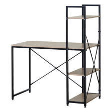 Intenso Compact íróasztal / számítógépasztal polcrendszerrel - 100 x 52 cm íróasztal