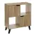 Intenso Compact komód 2 polc / 2 ajtó - 68 cm - sonoma tölgy