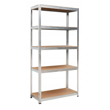 Intenso fém polc- 200 x 90 x 40 cm (5 polc) bútor