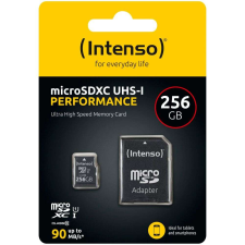 Intenso microSD 256GB UHS-I Perf CL10| Performance Class 10 memóriakártya