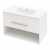 Intenso Verso fürdőszoba mosdószekrény - 80 cm (magasfényű fehér)