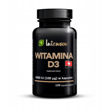 Intenson D3-vitamin 4000 NE, 120 kapszulás étrend-kiegészítő vitamin és táplálékkiegészítő