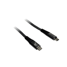 Inter-Tech 88885672 USB 3.2 Gen 2x2 3 M USB C Fekete kábel és adapter