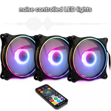 Inter-Tech Inter-Tech ARGUS RGB-FAN SET RS-08 hűtés