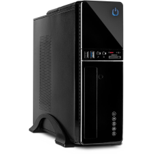 Inter-Tech IT-607 Desktop táp nélküli Micro-ATX ház fekete (88881223) (it88881223) - Számítógépház számítógép ház