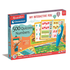  Interaktív toll készségfejlesztő játék 500 db számos kvízzel Education Clementoni készségfejlesztő