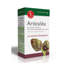  Interherb Articsóka extraktum 400mg, 30db vitamin és táplálékkiegészítő