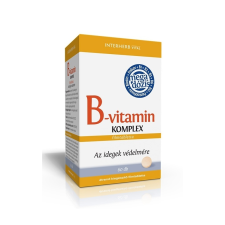 INTERHERB B-VITAMIN KOMPLEX FILMTABLETTA 60X vitamin és táplálékkiegészítő