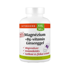 Interherb Kft. Interherb XXL Magnézium+ B6- vitamin ginsenggel 90x vitamin és táplálékkiegészítő