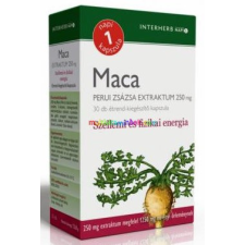 Interherb MACA PERUI ZSÁZSA 30 db kapszula, 250 mg - Interherb potencianövelő