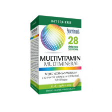  INTERHERB MULTIVITAMIN+MULTIMINERÁL+Q10 FILMTABLETTA 30X vitamin és táplálékkiegészítő