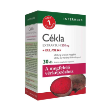  INTERHERB NAPI 1 CÉKLA EXTRAKTUM KAPSZULA 30X vitamin és táplálékkiegészítő