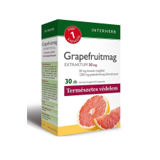  INTERHERB NAPI 1 GRAPEFRUIT EXTRAKTUM KAPSZULA 30DB vitamin és táplálékkiegészítő