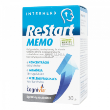 Interherb ReStart Memo tabletta 30 db vitamin és táplálékkiegészítő