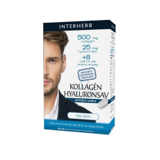 Interherb VITAL Kollagén & Hyaluronsv for men (30 db) gyógyhatású készítmény