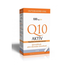  Interherb Vital Q10 Aktív 100 mg-os kapszula (30 db) vitamin és táplálékkiegészítő
