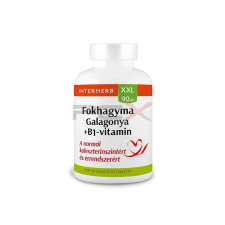  Interherb xxl fokhagyma -galagonya +b1 vitamin tabletta 90db gyógyhatású készítmény