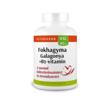  Interherb XXL Galagonya-fokhagyma+B6 vitamin tabletta (90 db) vitamin és táplálékkiegészítő