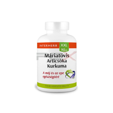  Interherb xxl máriatövis-articsóka+ kurkuma tabletta 90db vitamin és táplálékkiegészítő