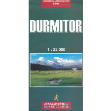 Intersistem Durmitor térkép Intersistem 1:22 000 térkép