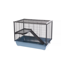 ,InterZoo, INTERZOO Hugo + PL Rágcsáló ketrec 78 cm antracit színben ketrec, szállítóbox rágcsálóknak