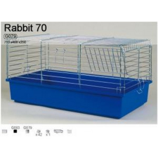 ,InterZoo, Ketrec Rabbit 70 Krómozott 710x400x350mm ketrec, szállítóbox rágcsálóknak