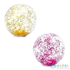 Intex : Átlátszó Csillámos Strandlabda - 71 Cm, Kétféle (Intex, 58070NP) strandjáték