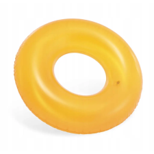  INTEX átlátszó sárga úszógumi D76cm (59260) úszógumi, karúszó